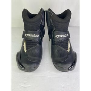 Alpinestars SMX-1 R Vented Leather Motorcycle Riding Boots Men’s Size 6
